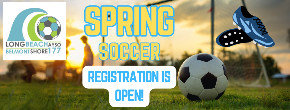 Spring soccer registration is open!